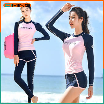 Bộ Đồ Bơi Nữ Bộ 3 Món Đồ Bơi Nữ Trang Phục Bơi Lội Kín Đáo Cho Nữ Đồ Bơi Đi Biển Đồ Bơi Học Sinh Bộ Đồ Lướt Sóng Cho Nữ