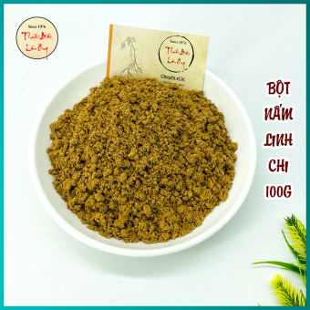 Bột Nấm Linh Chi Hàn Quốc Nguyên Chất 100g