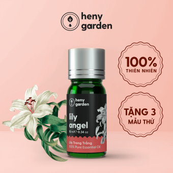 Tinh Dầu Hoa Ly (Lily) Làm Nến Thơm Xông Thơm Phòng Kèm Video Hướng Dẫn Làm Nến Thơm - Có Kiểm Định Chất Lượng QUATEST 3 - Nguyên Liệu Làm Nến Thơm Dụng Cụ Làm Nến Sáp Làm Nến Heny Garden