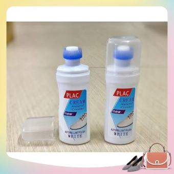 Chai tẩy trắng giày dép Plac, có đầu chổi cọ đánh bay viết bẩn