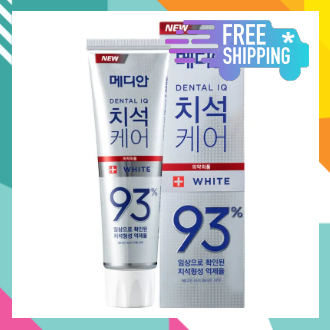 Combo 3 tuýp kem đánh răng median dental iq làm sáng màu trắng bạc 120g