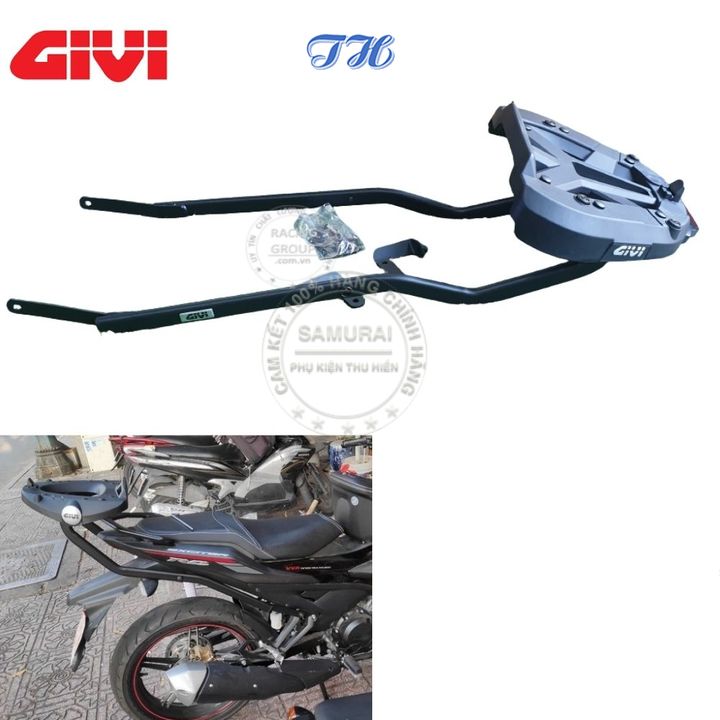 Baga sau givi hrx exciter 155, baga ex155 bao gồm đế m7mn-s hàng chính hãng - bảo hành 2 năm
