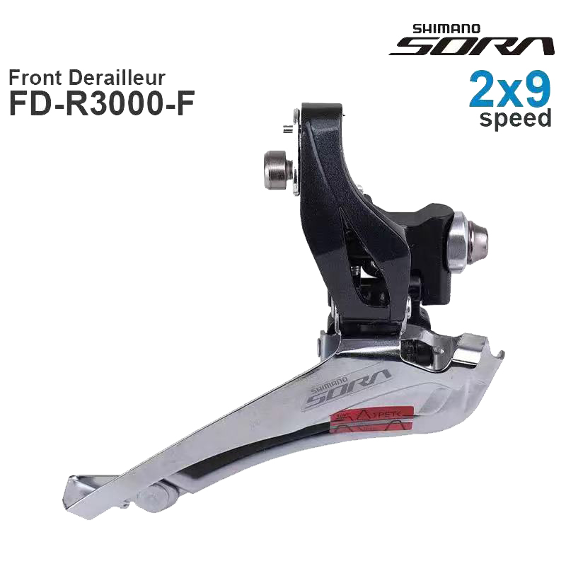 Shimano Sora FD R3000 Cùi đề trước 2x9 tốc độ xe đạp đường trường brazed trên 31.8mm 34.9mm Deraille