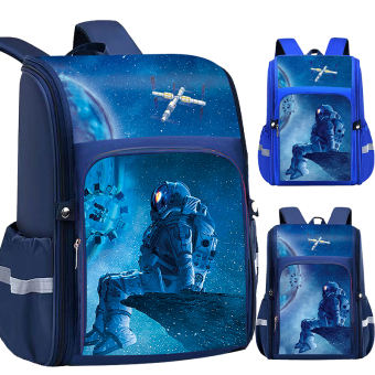 Balo cho bé balo chống gù lưng chống nước, balo hình dáng phi hành gia dành cả cho bé trai và bé gái. Balo học sinh cấp 2, ba lô đi học dành cho tiểu học, balo đi học nam, cặp đi học nữ.