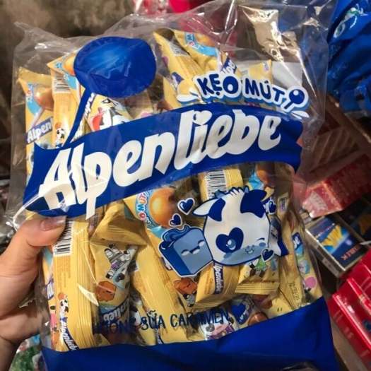 Kẹo Mút Alpenliebe Vị Caramen