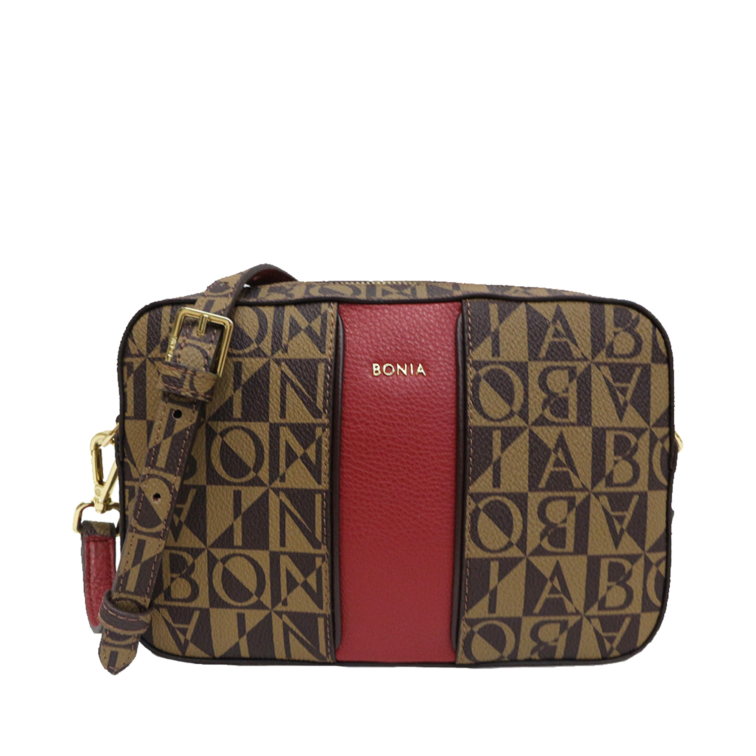 Bonia Siria Monogram Small Satchel Bag 860381-012