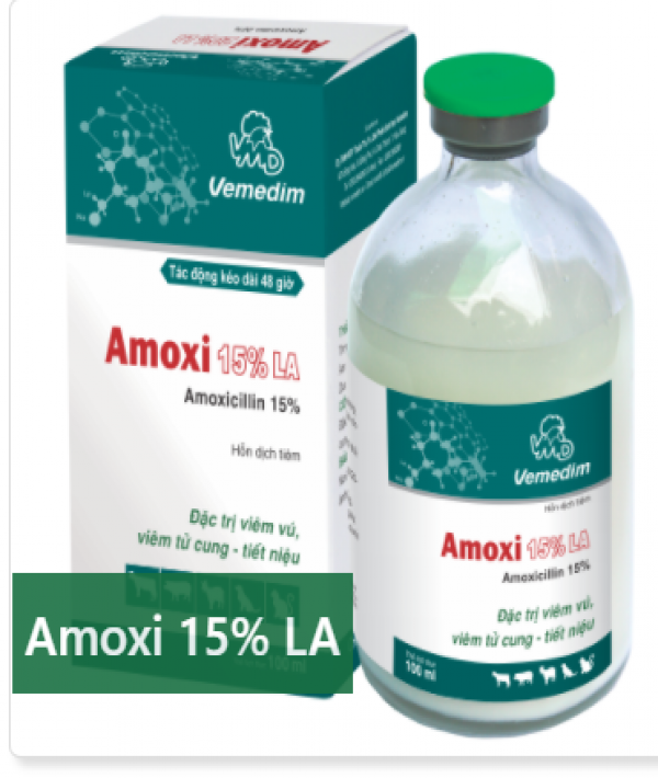 AMOX 15 LA CHAI 20ml