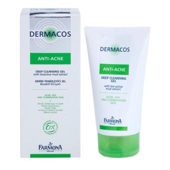 Sữa Rửa Mặt Farmona Dermacos Anti Acne Deep Cleansing Gel 150ml Sạch Cho Da Dầu, Ngừa Mụn