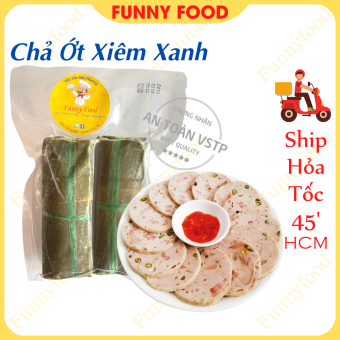 Chả Da Ớt Xiêm Xanh – Chả Ớt Xiêm Xanh Nha Trang Ngon – [Ship Hỏa Tốc HCM] – Funnyfood