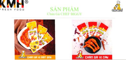 20 Chiếc Chân Gà CHEF BIGGY vị Cay