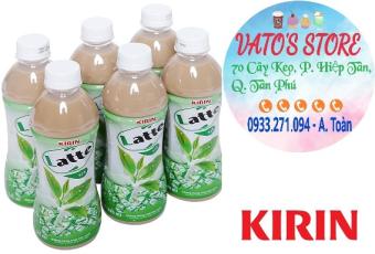 Thùng 24 chai trà sữa KIRIN LATTE hương trà 345ml / Lốc 6 chai KIRIN LATTE trà sữa hương trà 345ml