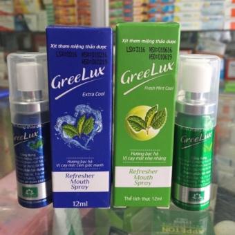 GreeLux xịt thơm miệng thảo dược 12ml