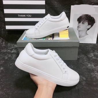 Giày bata nam màu trắng đen thời trang