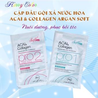 dầu xả ACAI & Collagen bổ sung Keratin phục hồi tóc mềm mượt