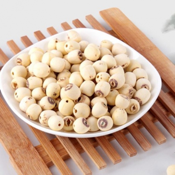 100g hạt sen khô đồng tháp-hạt sen sấy khô loại ngon- đồ ăn vặt