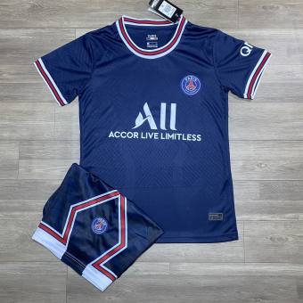 BỘ ÁO BÓNG ĐÁ CLB PSG 21/22 - HÀNG THUN THÁI - LOGO THÊU