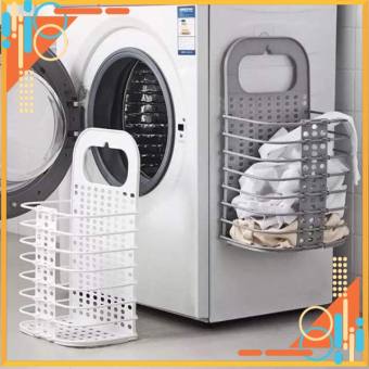 Giỏ, hộp đựng đồ dùng gia đình đựng quần áo- đồ chơi gấp gọn có thể treo trong bếp- nhà tắm để quần áo chờ giặt hay treo cạnh máy giặt- tủ lạnh