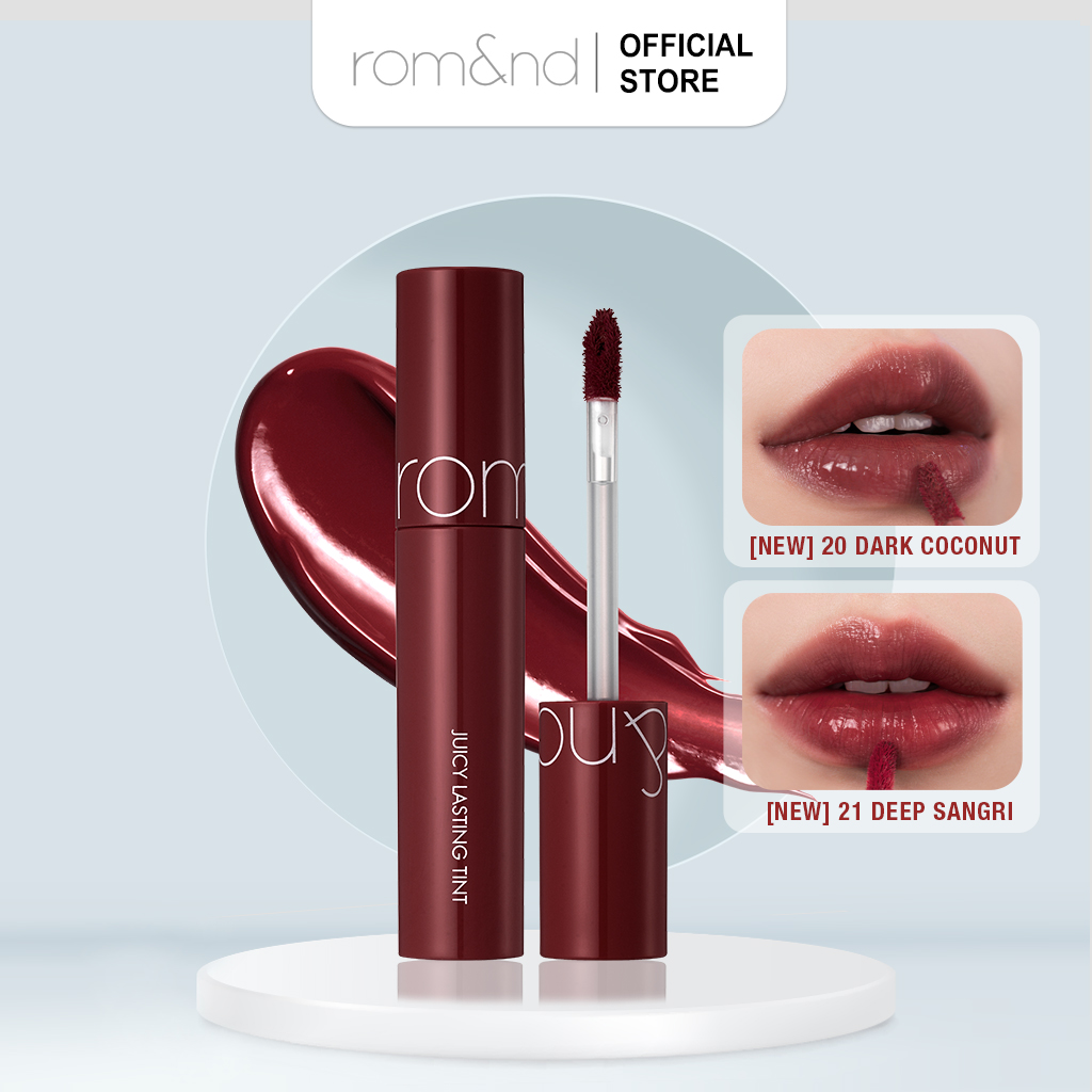 (New Color) Son Tint Lì Mịn Môi Rom&nd Juicy Lasting Tint 4.8g