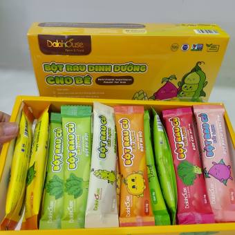 Bột rau củ hữu cơ cho bé ăn dặm Dalahouse (21gói x3g)