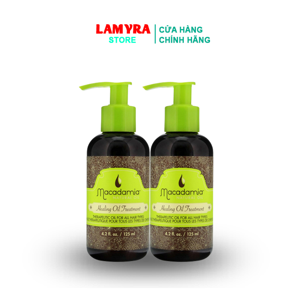 Tinh dầu dưỡng tóc macadamia natural oil 125ml phục hồi hư tổn chính hãng lamyra
