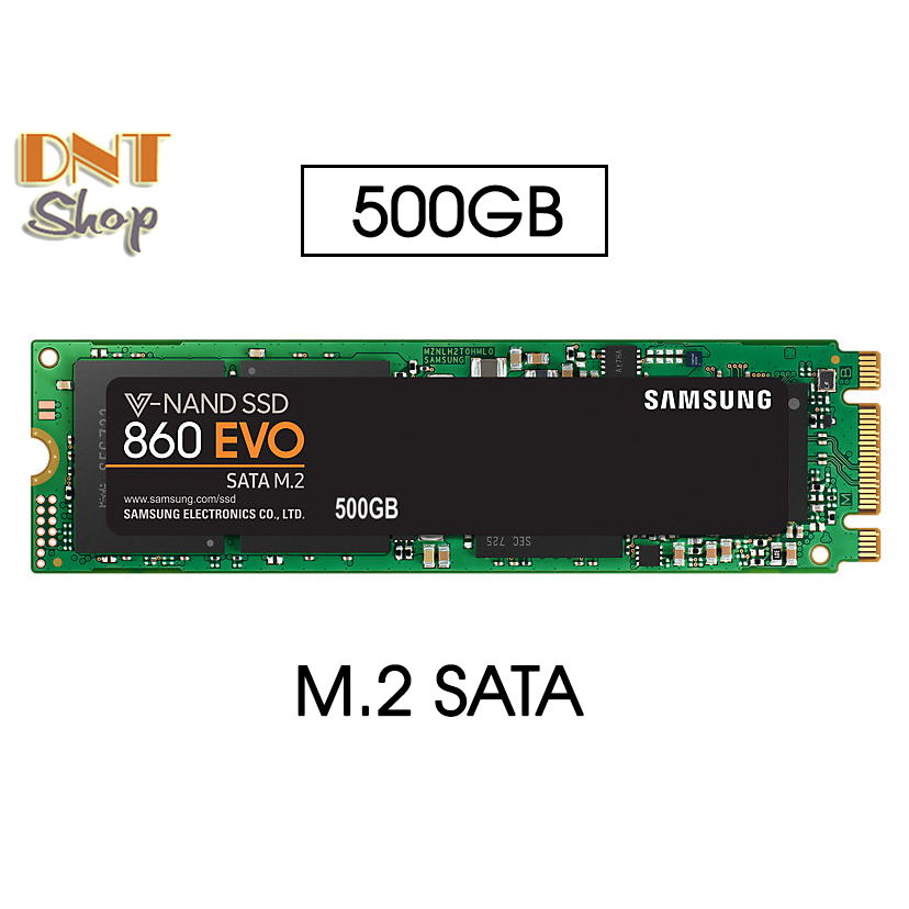 Ổ cứng SSD Samsung 860 EVO 500GB M2 SATA 2280 (MZ-N6E500BW)
