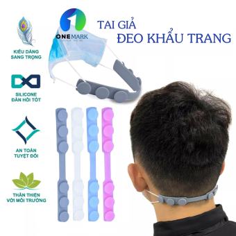 Dây Đeo Khẩu Trang Y Tế Chống Đau Tai, Tai Giả Đeo Khẩu Trang - Vật Liệu Silicone Mềm Dẻo Co Dãn