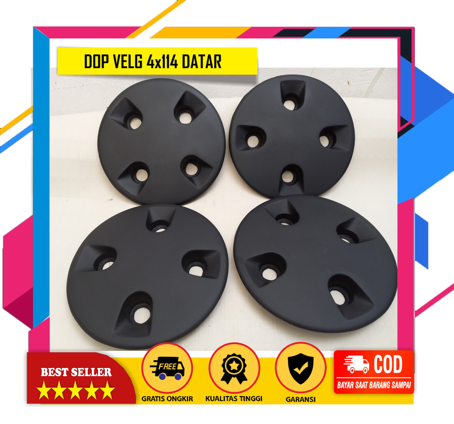 DOP VELG 4X144 PCD DATAR VELG KALENG Toyota Avanza, Daihatsu Xenia, Mitsubishi Xpander, Nissan Grand Livina, bahkan Suzuki Carry Tutup Velg Kaleng PCD 4x114 Premium Hight Qualiti Bisa COD Mobil Tampil Elegan Dop Velg Langsung Pasang Tanpa Di Lem atau Baud Harga 85,000 rupiah*Gratis Ongkir
