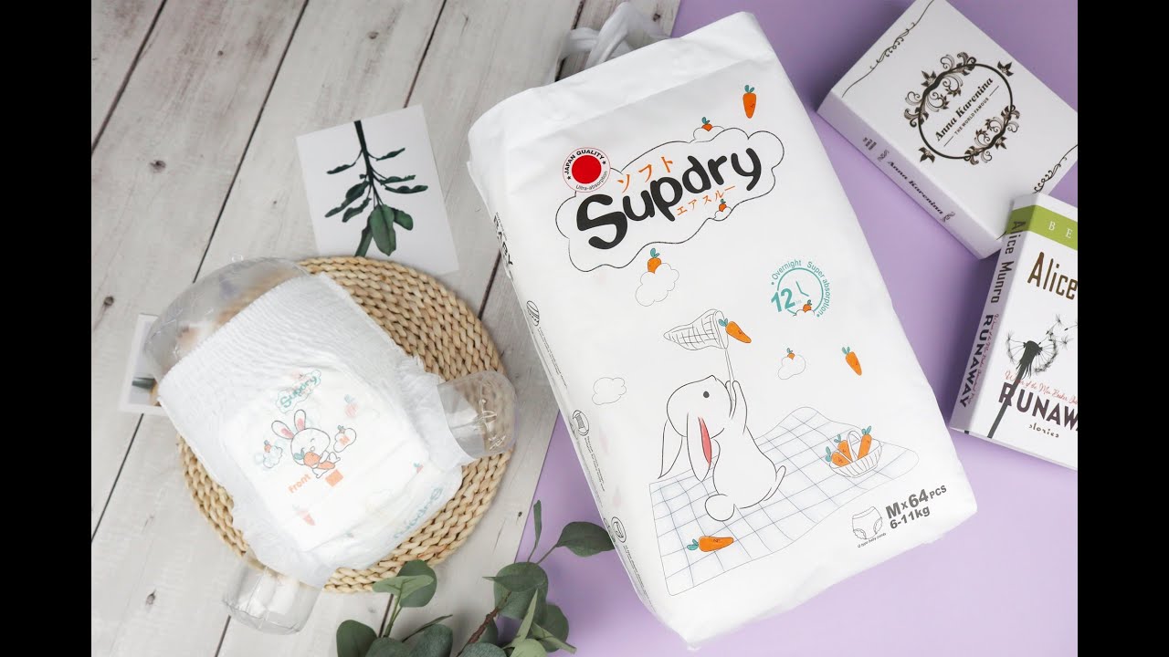 Tã/bỉm supdry nội địa trung quần dán size xxl