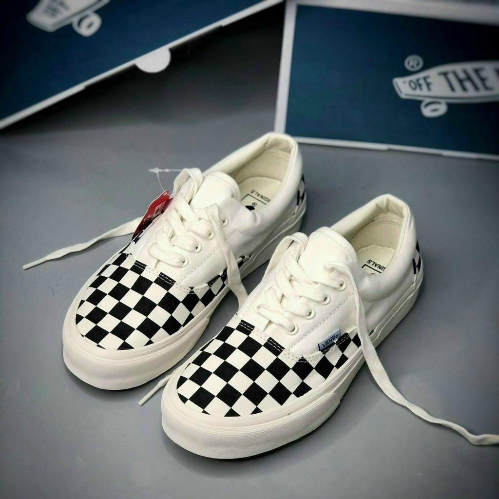 [FullBox + Tặng dây] Giày Thể Thao Vans Caro Dây Buộc Giày sneaker nam nữ trẻ trung dễ phối đồ