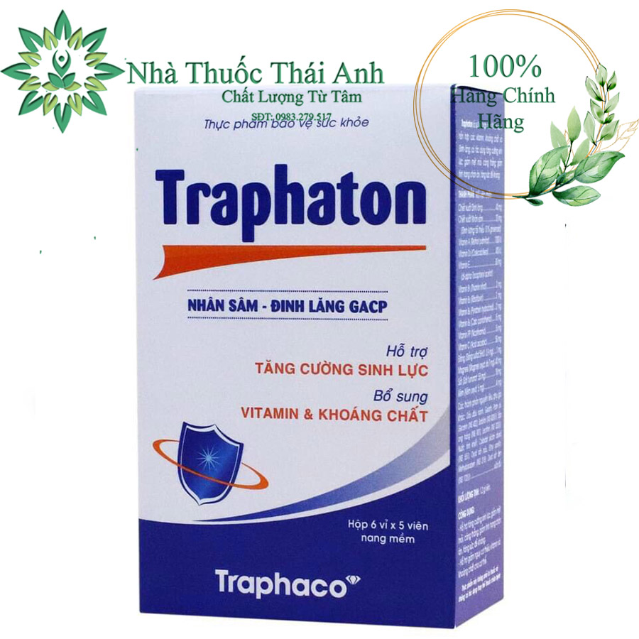 Bổ Sung Vitamin Tổng Hợp Và Nhân Sâm Traphaton