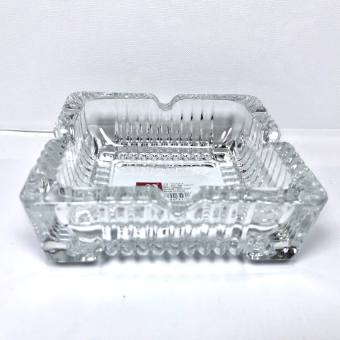 Gạt tàn thuốc  Hộp gạt tàn thuốc lá - Gạt tàn thuốc lá thủy tinh DELI GLASSWARE gạt tàn thuốc lá
