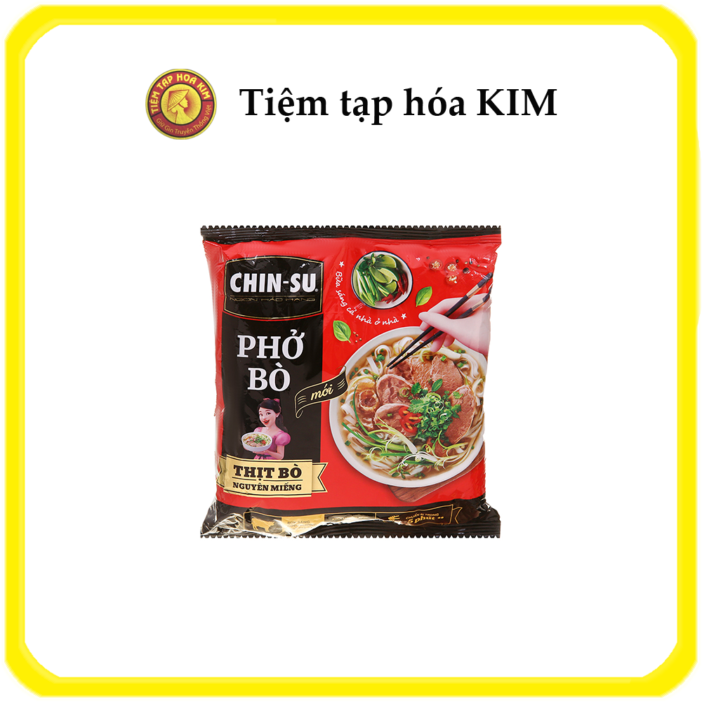 Phở bò chinsu gói 132g