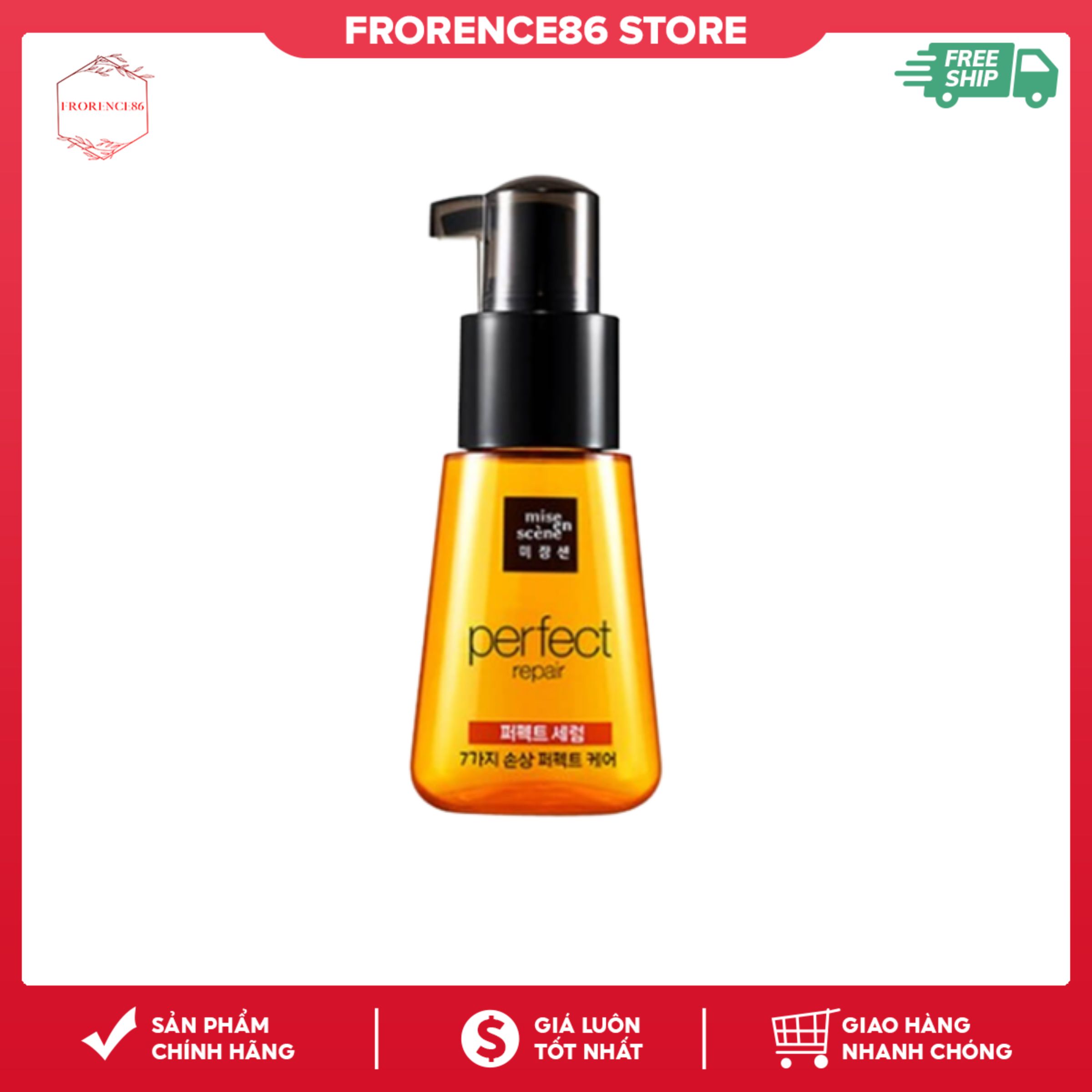 Serum Dưỡng Tóc Siêu mềm mượt không gây bết tóc Miseen Scène 80ml Mẫu mới Frorence86 store