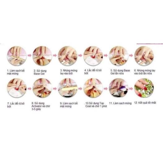 Set bột nhúng KDS chính hãng (1 hủ lớn + 3 chai)