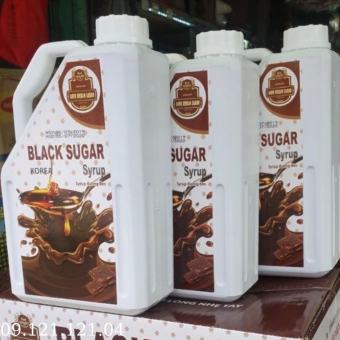 Siro đường đen hàn quốc-Syrup Đường Đen Black Sugar Hàn Quốc 2 lít (2,5kg)