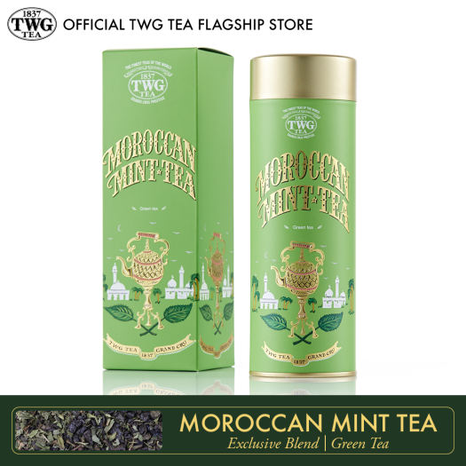 Trà TWG Tea - Moroccan Mint Tea (20g/100g) | Trà Xanh