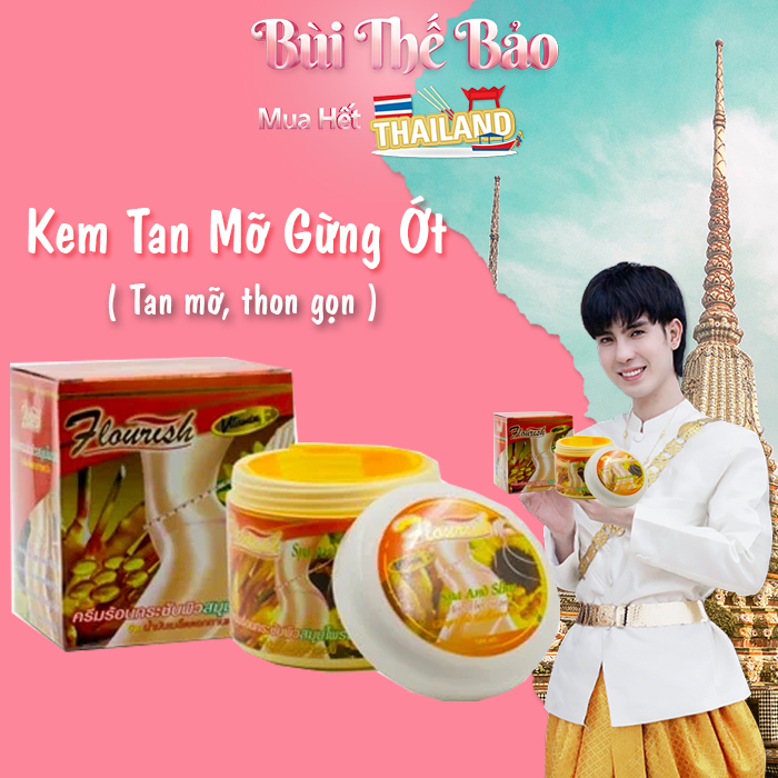 Cao gừng ớt tan mỡ thái lan chuẩn nội địa thái ️‍