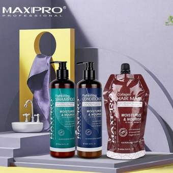 Dầu gội Maxipro dầu xả Maxipro siêu mềm mượt phục hồi ngăn gầu ngứa, hương thơm lâu Cặp 500ml