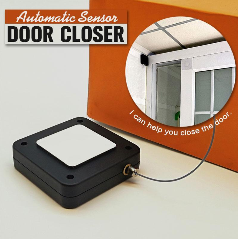 Hộp dây rút tự động đóng cửa, giữ đồ dùng cửa hàng, gia đình không cần khoan đục cực tiện dụng - Tovo