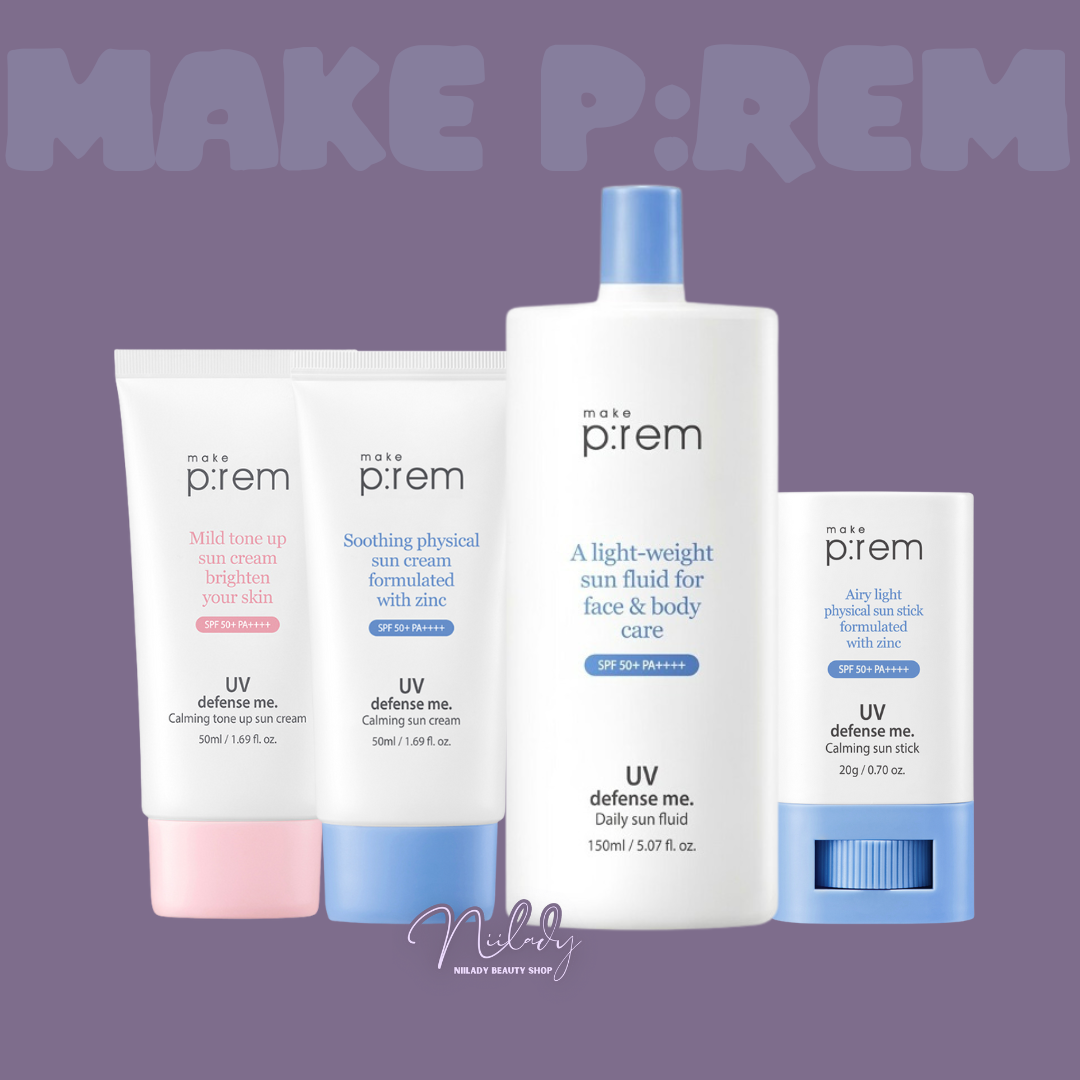 Kem chống nắng MAKE PREM Make P:rem Sun Fluid / Sun Cream / Sun Stick
