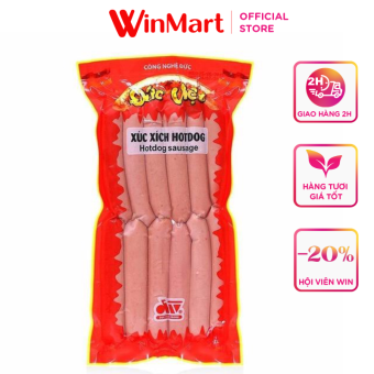 Xúc xích Đức Việt Hotdog gói 500g