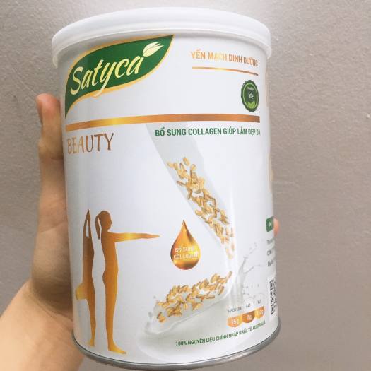 Yến Mạch Dinh Dưỡng Satyca Beauty - Sữa Hạt Dinh Dưỡng làm đẹp da - Sữa cho người ăn kiêng giảm cân