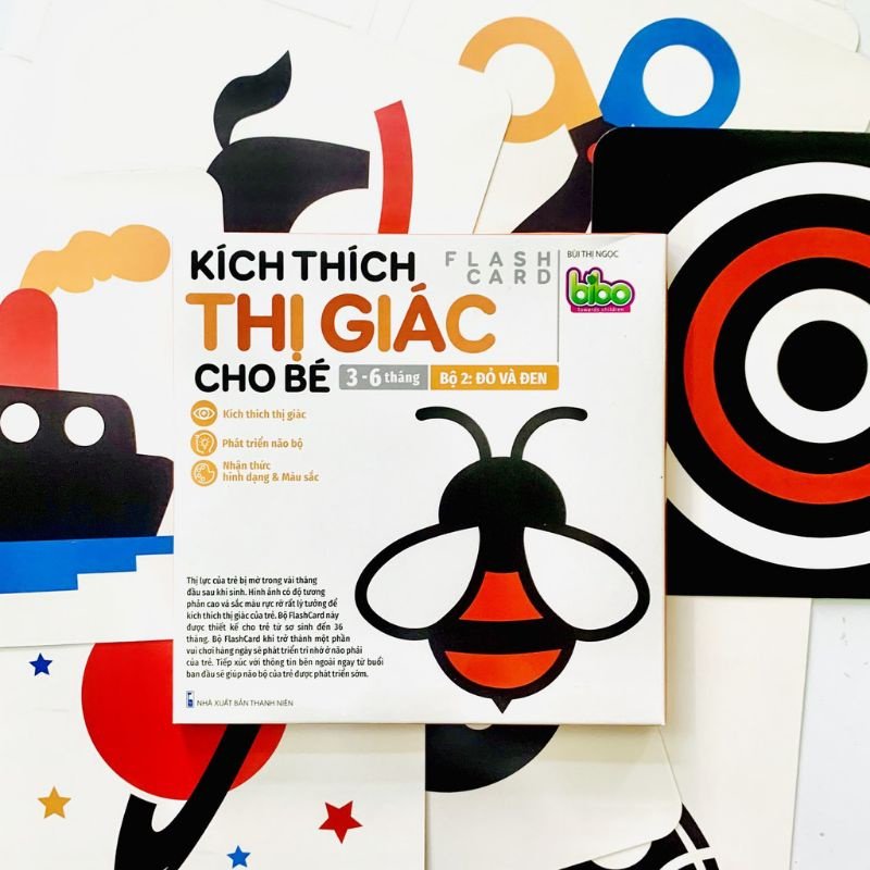 Thẻ kích thích thị giác cho trẻ sơ sinh thẻ kích thích thị giác đen trắng- bộ thẻ kích thích thị giác cho bé thẻ flash card giúp bé phát triển toàn diện
