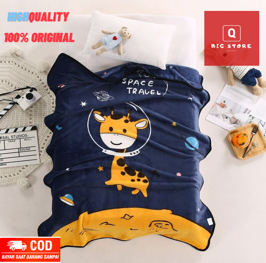 Children's fleece blanket premium motif size 100x140cm and 120x150 blanket Disney imported materials