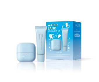 Bộ kem dưỡng ẩm & serum cấp ẩm chuyên sâu Laneige Water Bank Blue HA Discovery Kit 30ml