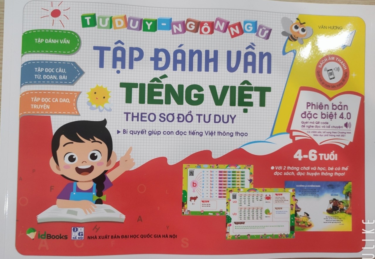 Tập đánh vần tiếng việt cho bé 4 đến 6 tuổi, Giúp Bé Phát Triển Tư Duy Ngôn Ngữ , bí quyết giúp con đọc tiếng việt thông thạo