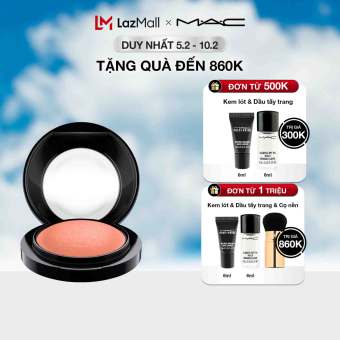Phấn má hồng mềm mịn lên màu chuẩn và chứa khoáng chất nuôi dưỡng da MAC Mineralize Blush 4g