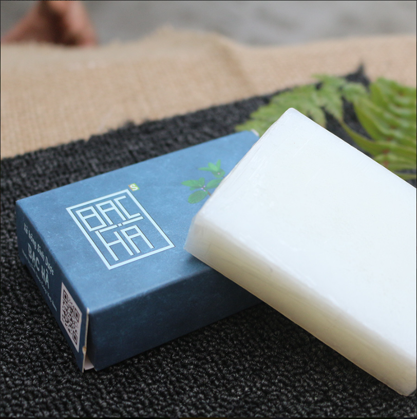 Xà bông bạc hà htx sinh dược 100g - sạch da, tạo giảm giác tươi mát