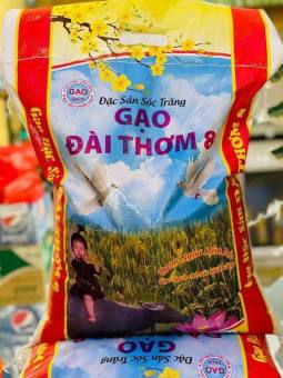 Gạo Đài Thơm Tám dẻo - 10kg