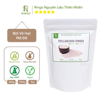 Bột Vỏ Hạt Mã Đề (Nguyên chất/Keto/LowCab) - Psyllium Husk Powder